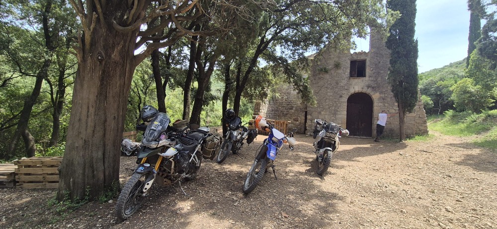 Randonnée moto Plaine et Dolmen
