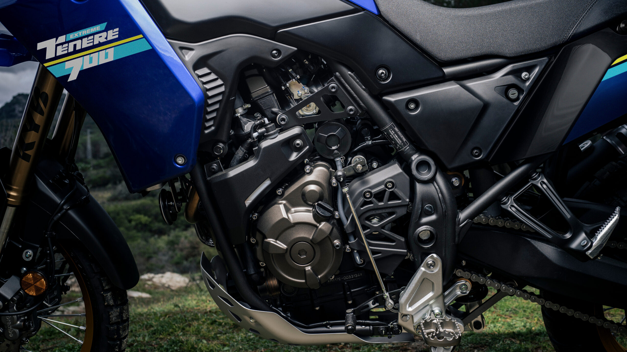 Moteur CP2 bicylindre de la Yamaha Ténéré 700