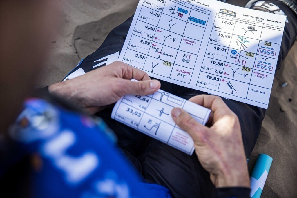 road-book rallye-raid lexique